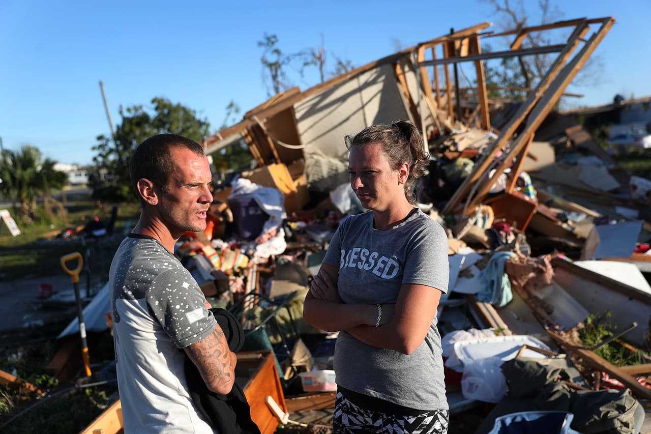 "No pensábamos que sería tan fuerte": Panama City es sorprendida por la devastación causada por Michael