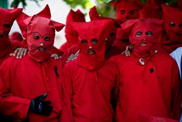 ¿Y quiénes son estos diablos? ¿Dónde celebran la Semana Santa?