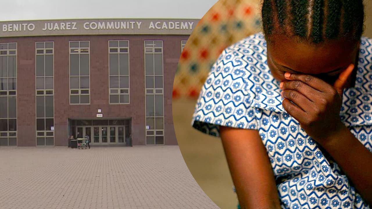 Familias exigen una respuesta por casos de abuso sexual en la escuela Benito Juárez de Pilsen