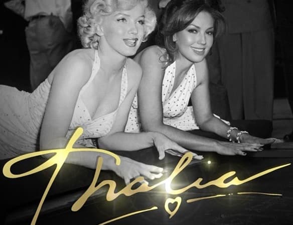 Uno de sus personajes recurrentes es la preciosa Marylin Monroe.