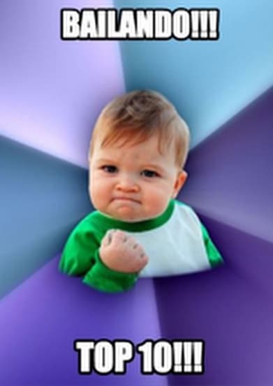 Y con otros memes también celebra lo bien que le va a su música.