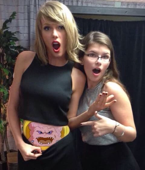 Pero a ella no le importó que se burlaran de su cuerpo, al contrario, le supo sacar partido a la situación.