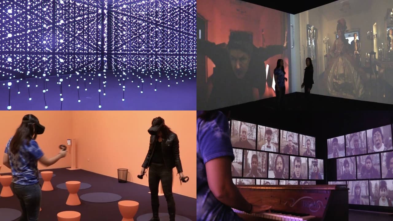 Exhibición interactiva que te permite sumergirte y ser parte del arte