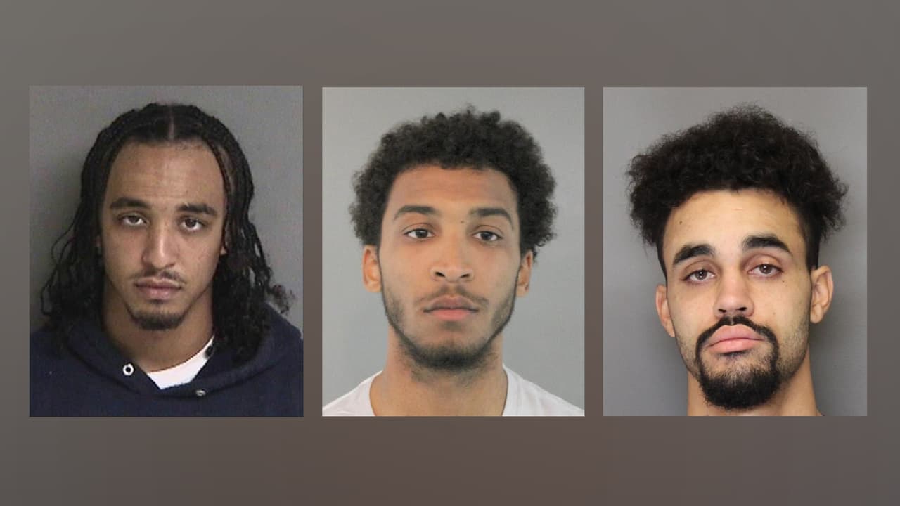 Amonie Summerise, de 24 años, Elijah Summerise, de 21 años y Kashius Nelson, de 22 años, todos originarios de Vallejo.