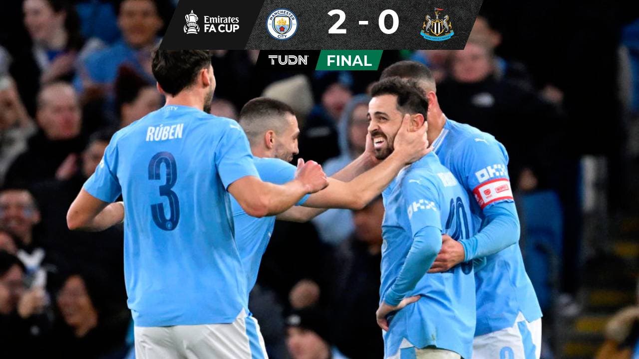 Manchester City vence a Newcastle y está en Semifinales de la FA Cup