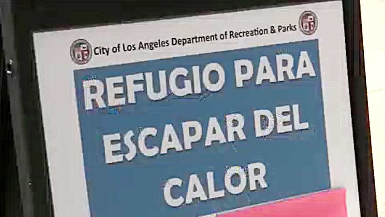 Con más centros de enfriamiento Los Ángeles hace frente a nueva ola de calor