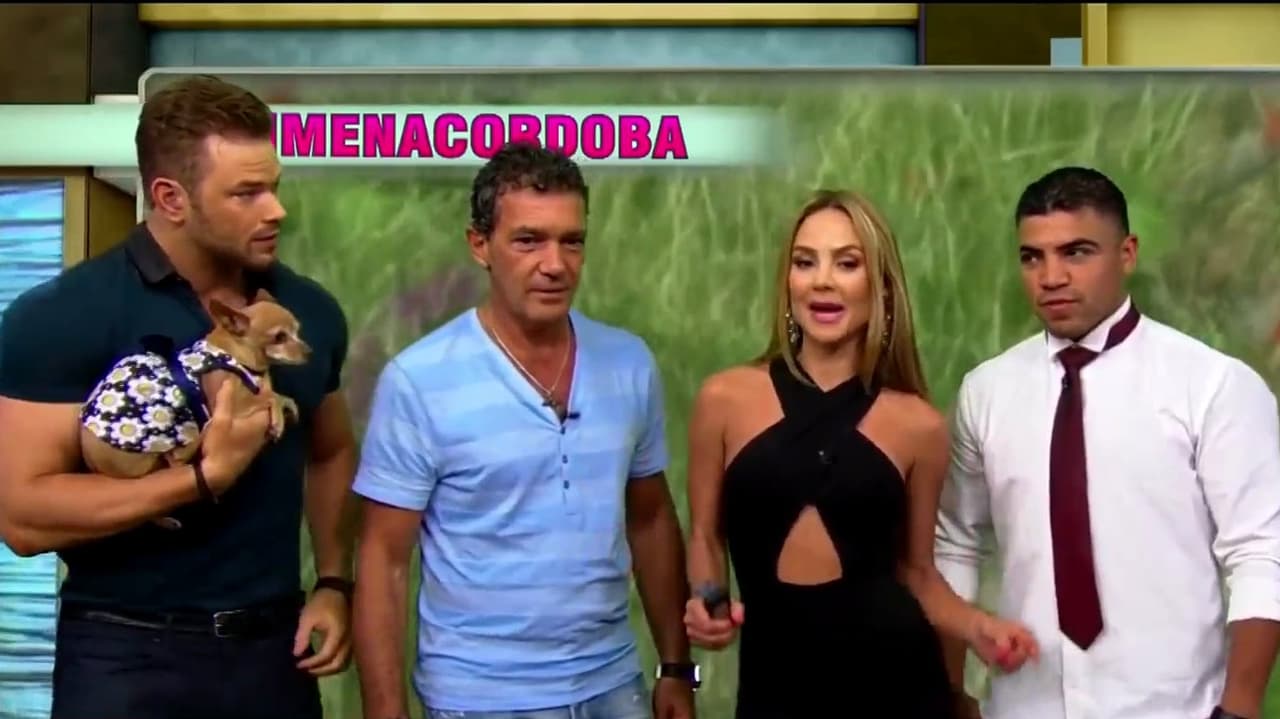 Ximena Córdoba recuerda la ocasión que bailó el 'Weather' con Antonio Banderas, Víctor Cruz y Kellan Lutz