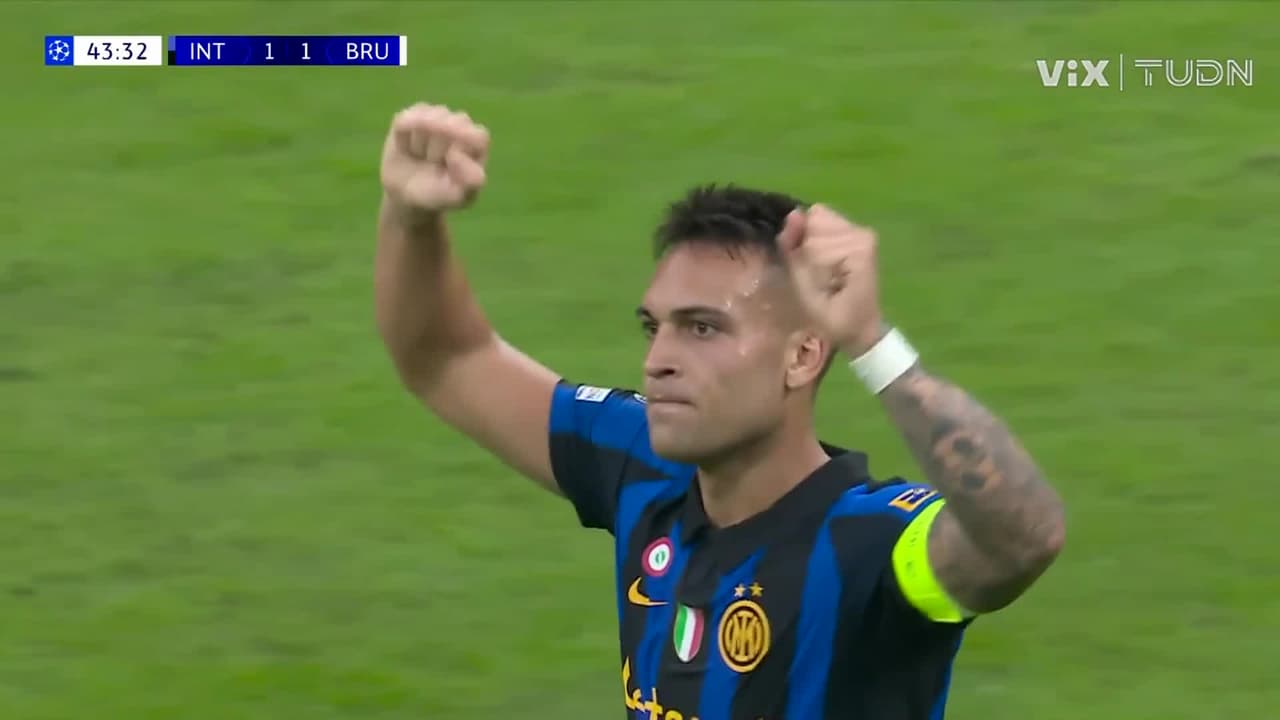 ¡Mamita querida el golazo de Lautaro Martínez con Inter vs. Brujas!