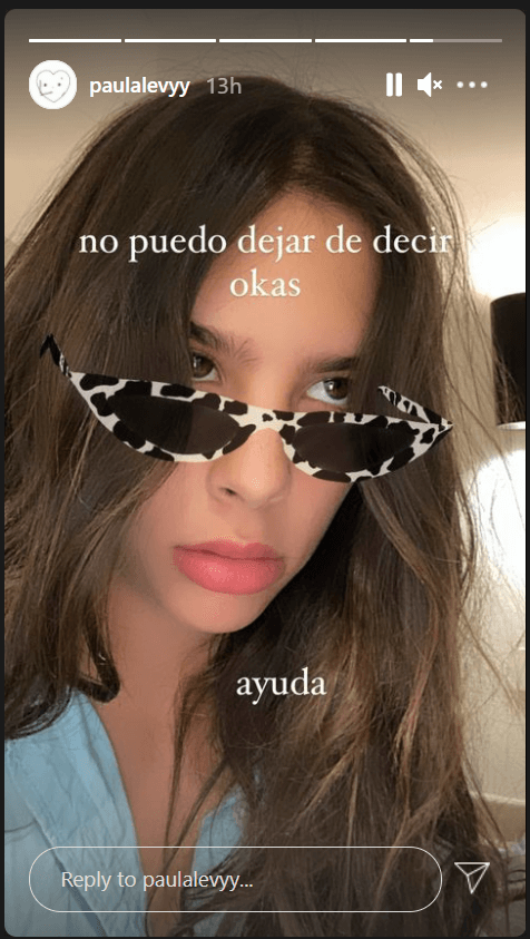 Durante la misma entrevista confesó que sí tiene interés en construir una carrera en la actuación y el modelaje, como su mamá.