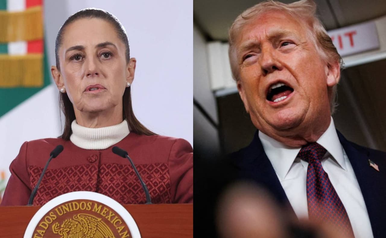 Sheinbaum descarta intervención militar de EE.UU. en México tras llamada con Trump