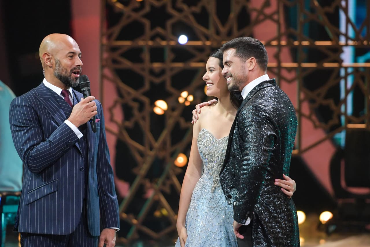 "Las palabras sobran", dijo Pedro. En todo momento se mostró orgulloso de ser el padre de Alexandra.