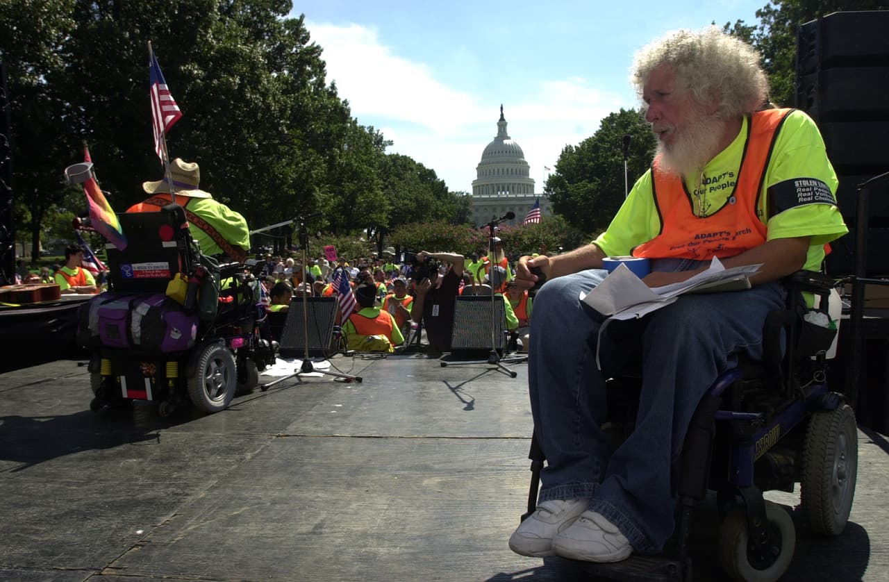 Durante 2003, bajo el liderazgo de Bob Kafka, de Austin (Texas), el grupo organizó un rally en Washington, con motivo de la aprobación de MiCASSA, Medicaid Community Attendent Service and Supports Act.