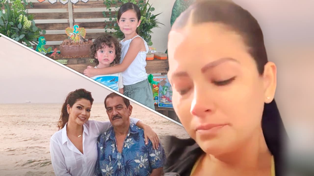 Al borde del llanto, Ana Patricia se queda sin aire porque sus hijos “encontraron” a su fallecido abuelo