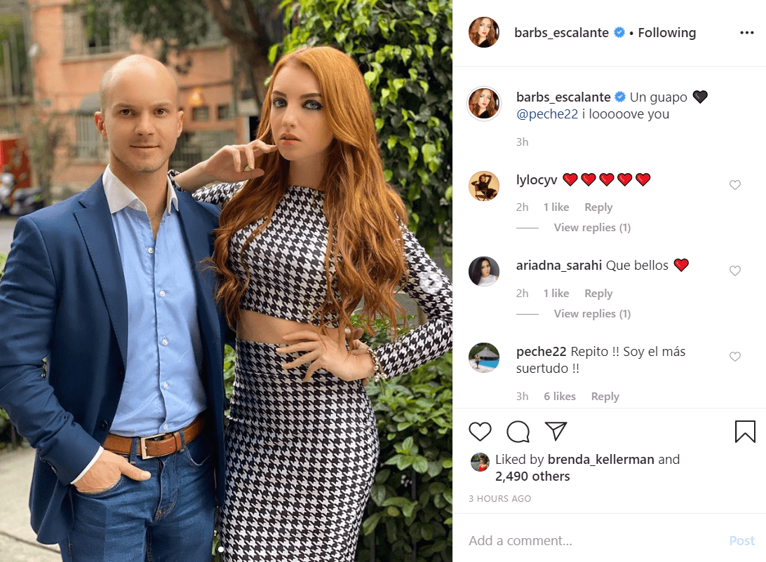Bárbara Escalante confirmó este lunes 20 de enero, a través de Instagram, que ya tiene nuevo novio.