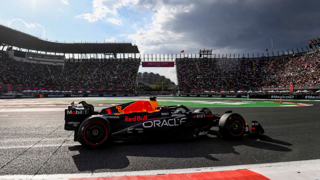 Verstappen repite mejor tiempo en la P2 del Gran Premio de México