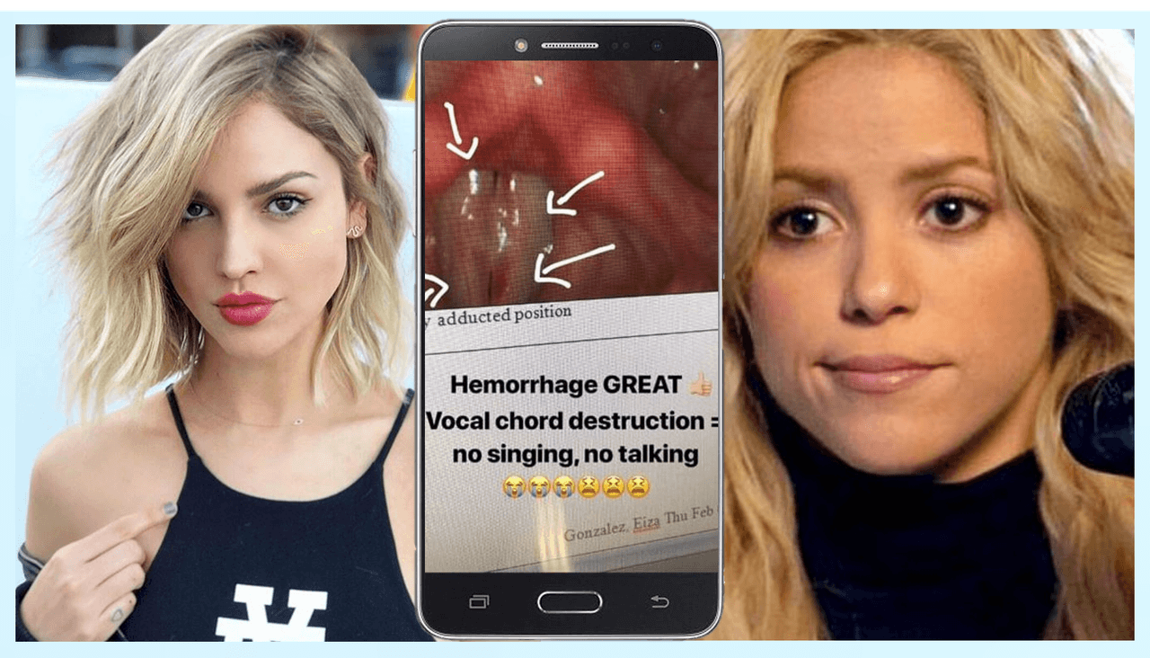 Eiza González y Shakira comparten esta terrible enfermedad que impide hablar