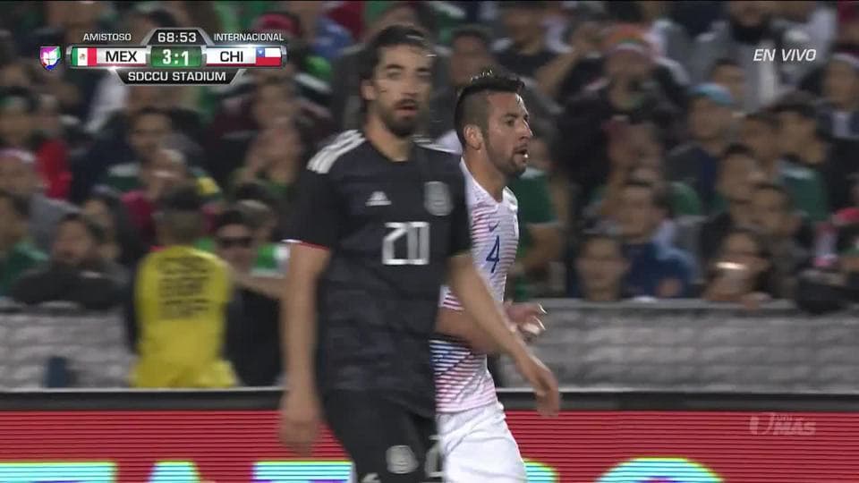 ¡GOOOL! Nicolás Castillo anota para Chile