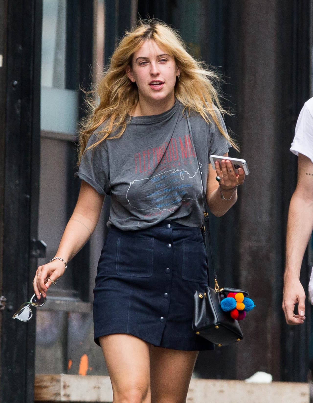 También su hija Scout estuvo con ellas.