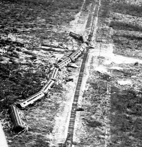 El llamado Huracán del Día del Trabajo de 1935 destruyó el Ferrocarril de la Costa Este de Florida.