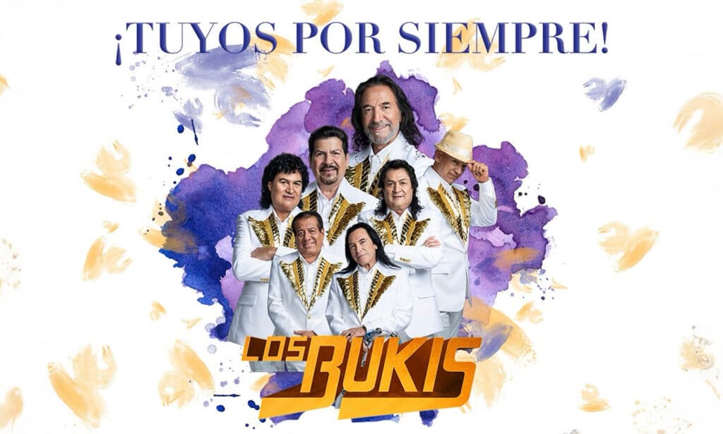 Sintoniza 104.3. Que Buena para tu opornidad de ganar tus boletos para el gran concierto de LOS BUKIS!!