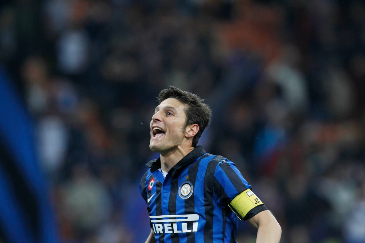 Javier Zanetti, después de 19 temporadas en el Inter, se retiró a los 40.