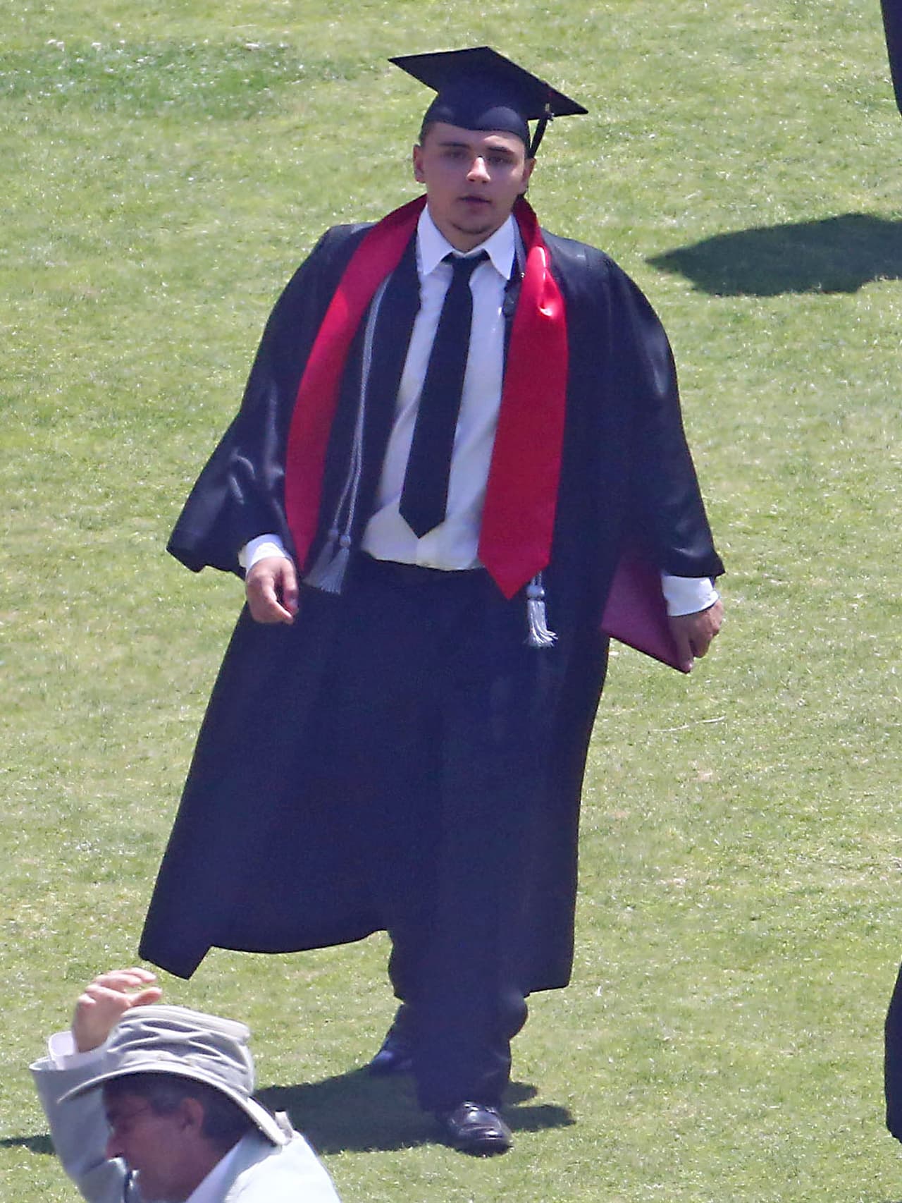 Tíos y primos lo abrazaron y felicitaron hasta el cansancio.