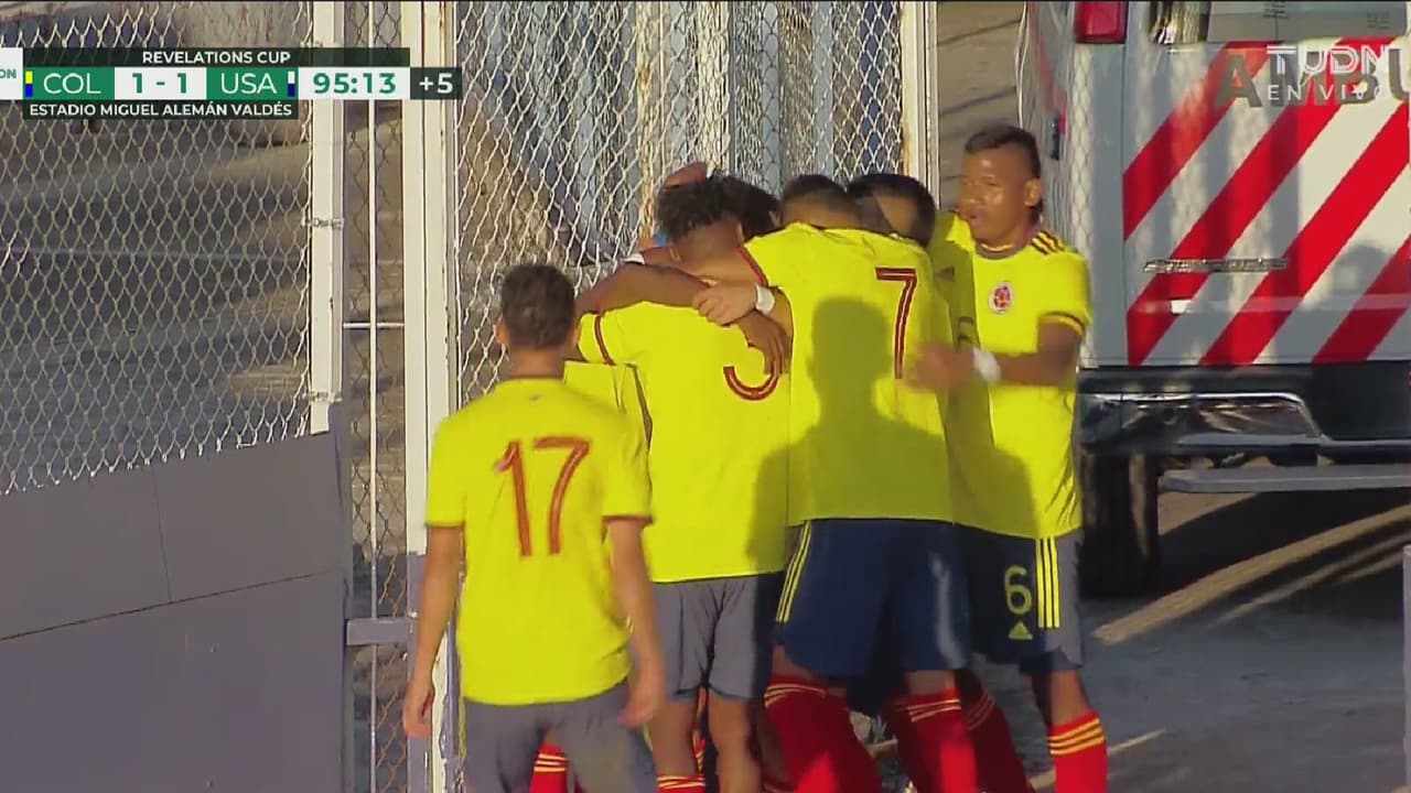 ¡En el último minuto! Ángel firma el empate 1-1 para Colombia