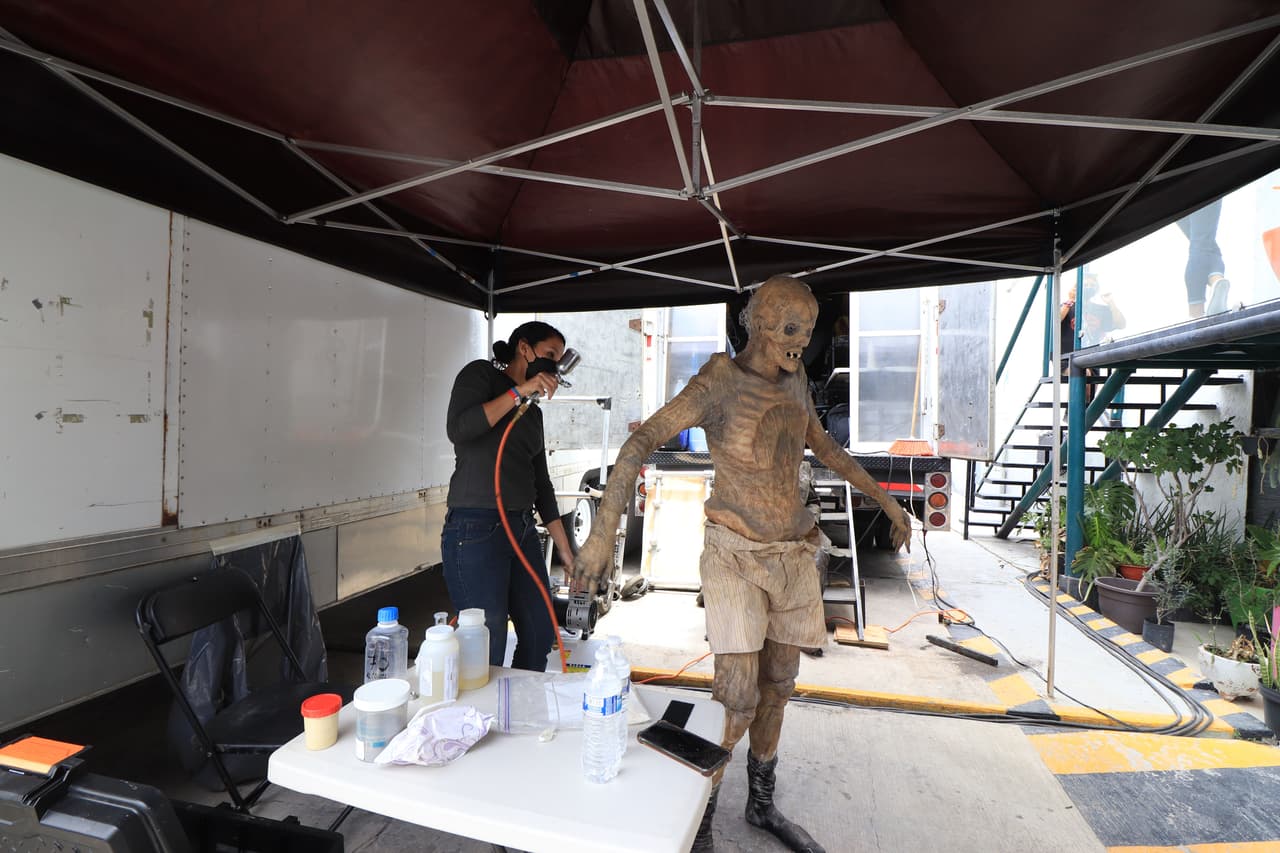 Cada una de las momias que salen en la serie tienen su propio y particular aspecto.