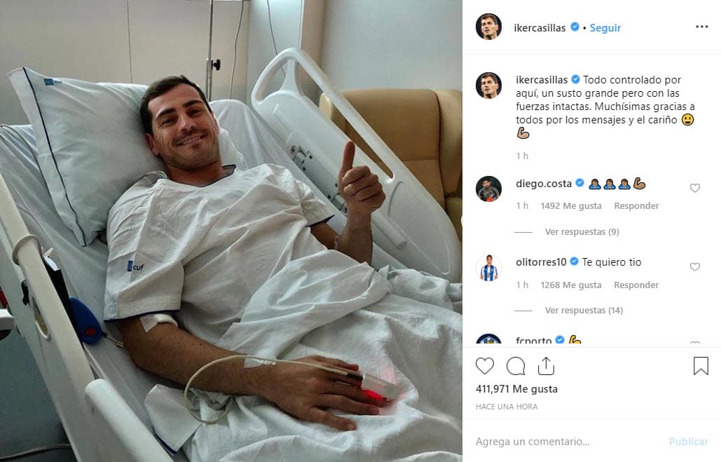 Con su texto daba a pensar que su cumpleaños no había sido tan feliz por su reciente experiencia en el hospital. Sin embargo, otro amargo momento también estaba detrás de sus palabras: la enfermedad de su esposa.