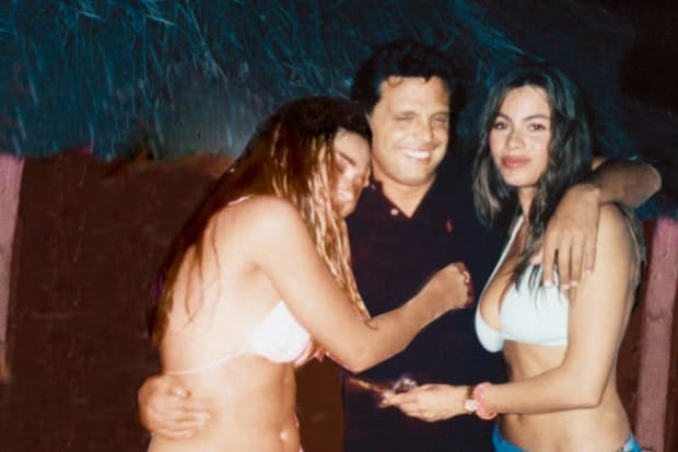 En algún punto de los años 1990, a Sofía se le relacióno con Luis Miguel, con quien tuvo un fugaz pero candente romance.