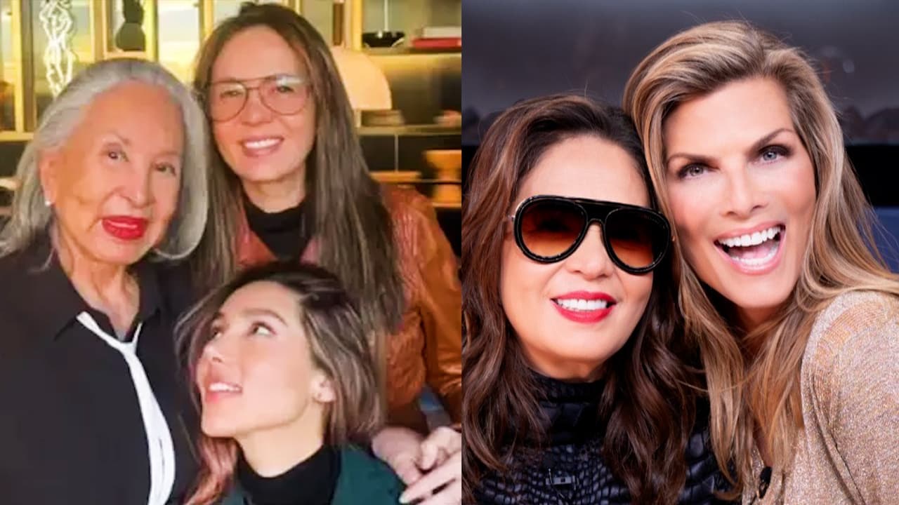 Mamá de Yolanda Andrade festeja en grande su cumpleaños, ¡no paró de bailar con su exnuera, Montserrat Oliver!