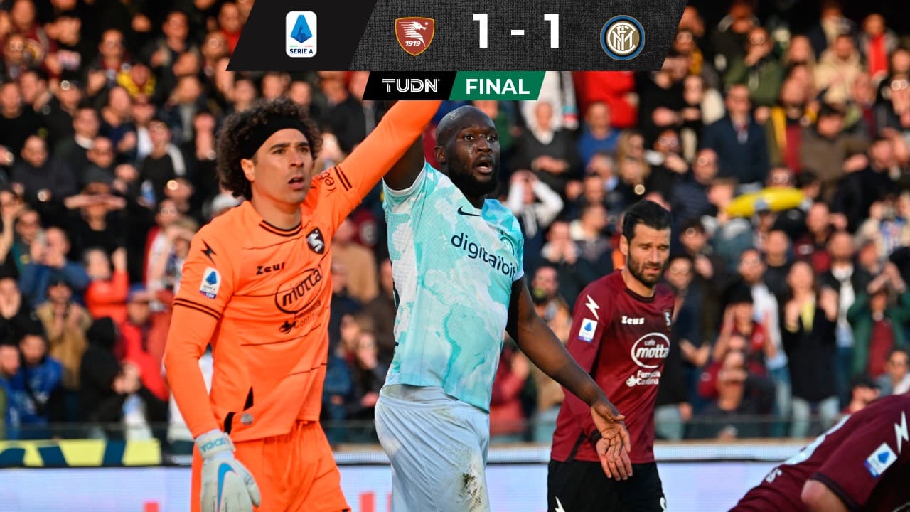 ¡Heróico, monumental! Ochoa luce ante el Inter y da un punto a Salernitana