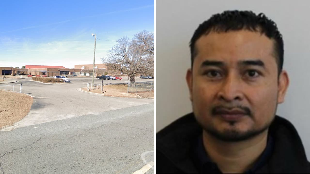 Hombre es acusado de recoger a una menor de 14 años de la escuela y abusar de ella en Carolina del Norte