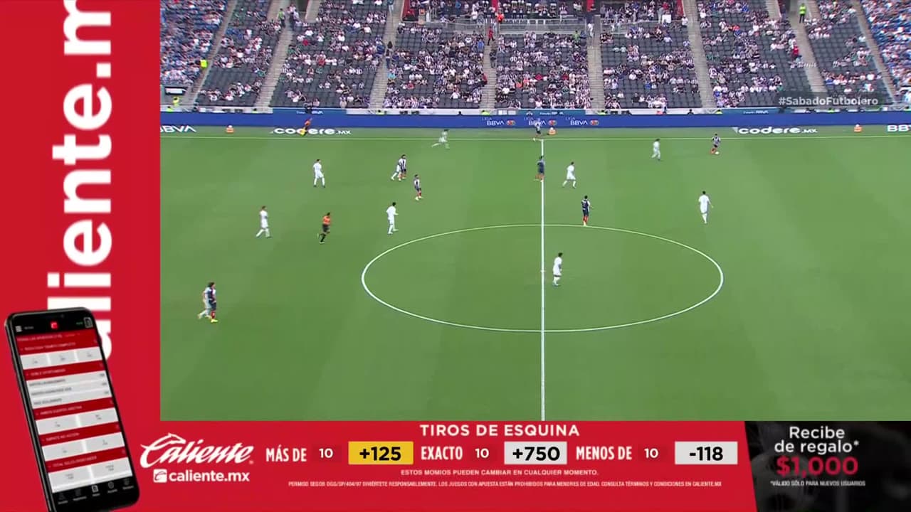 ¡Arranca el partido Monterrey ante Santos Laguna! EN VIVO