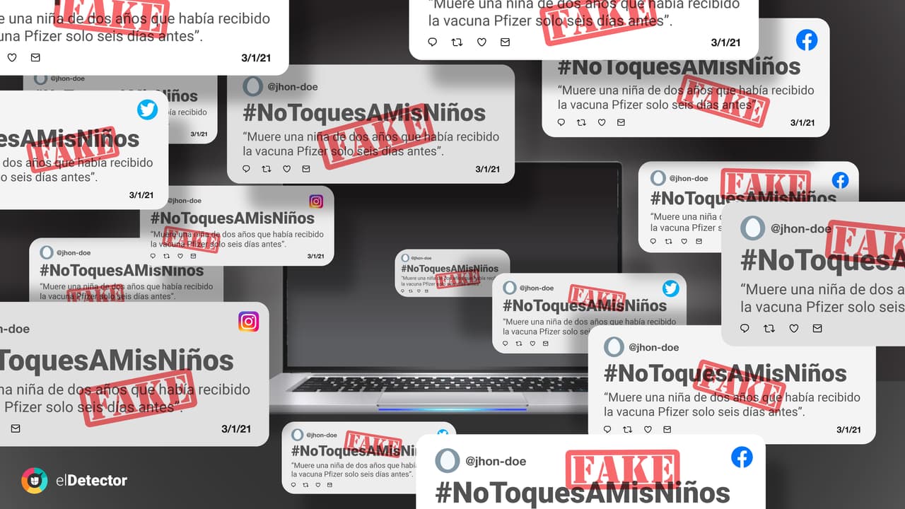 ¿Cuánto tarda en esparcirse una sola noticia falsa sobre las vacunas contra el covid-19?
