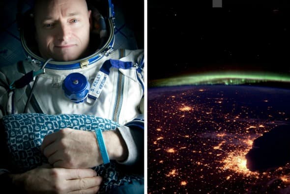 La noche de Chicago vista desde el espacio