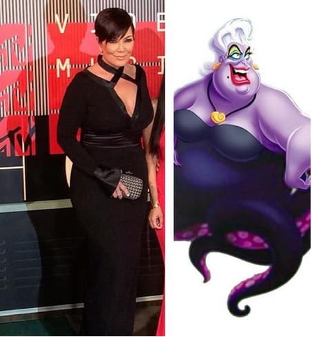 Kris Jenner también apareció en los memes. Su vestido no le gustó a muchos.