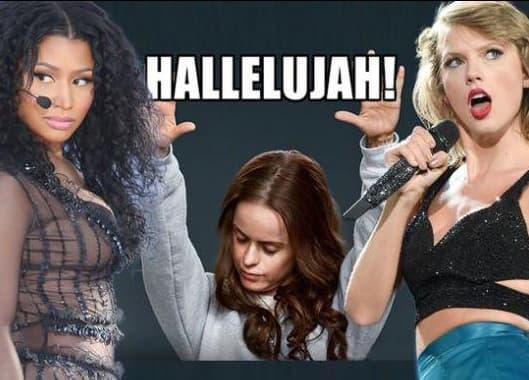 Otros usuarios agradecieron al canal por el dueto de Nicki Minaj y Taylor Swift.