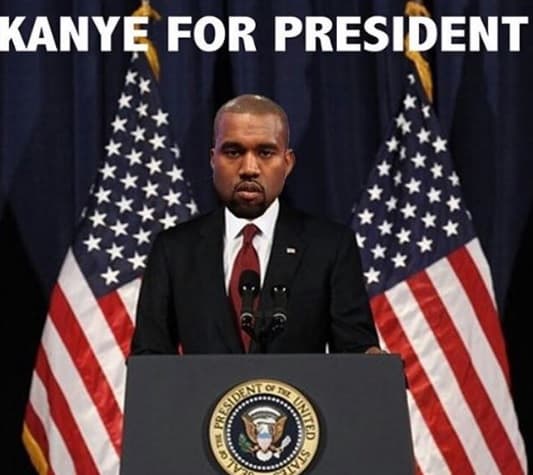 Lo más comentado de los premios MTV VMA 2015 sin duda fueron las aspiraciones políticas de Kanye West para la presidencia de los Estados Unidos en 2020.