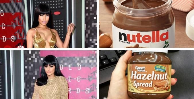 Algunos fanáticos de Nicki Minaj dijeron que Kylie fue vestida como la rapera y que era una mala copia.