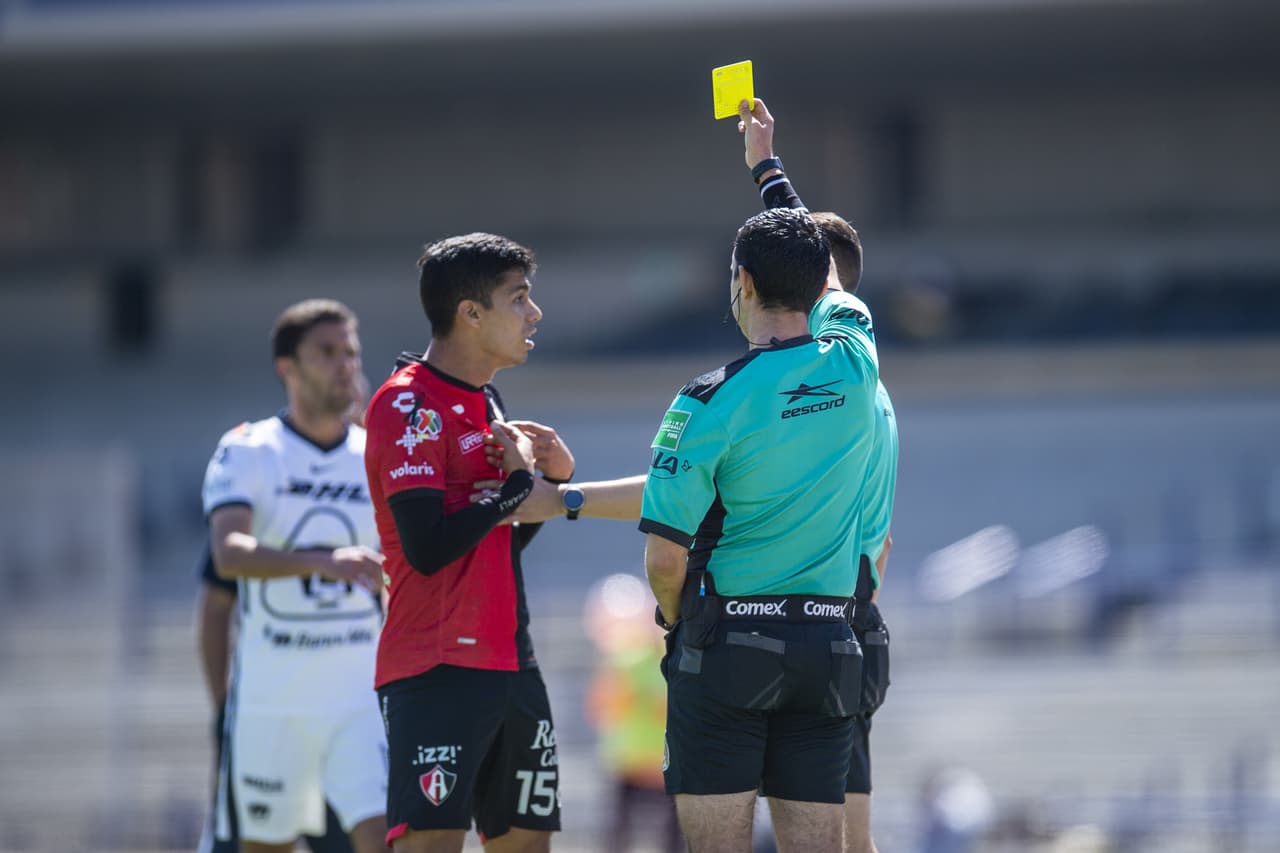 Se va sin goles el partido entre Pumas de la UNAM y Atlas, durante la Jornada 4 en el Estadio Olímpico Universitario. Atlas jugará contra Santos y Pumas se medirá ante Monterrey el próximo sábado en el Torneo Guard1anes 2021.
