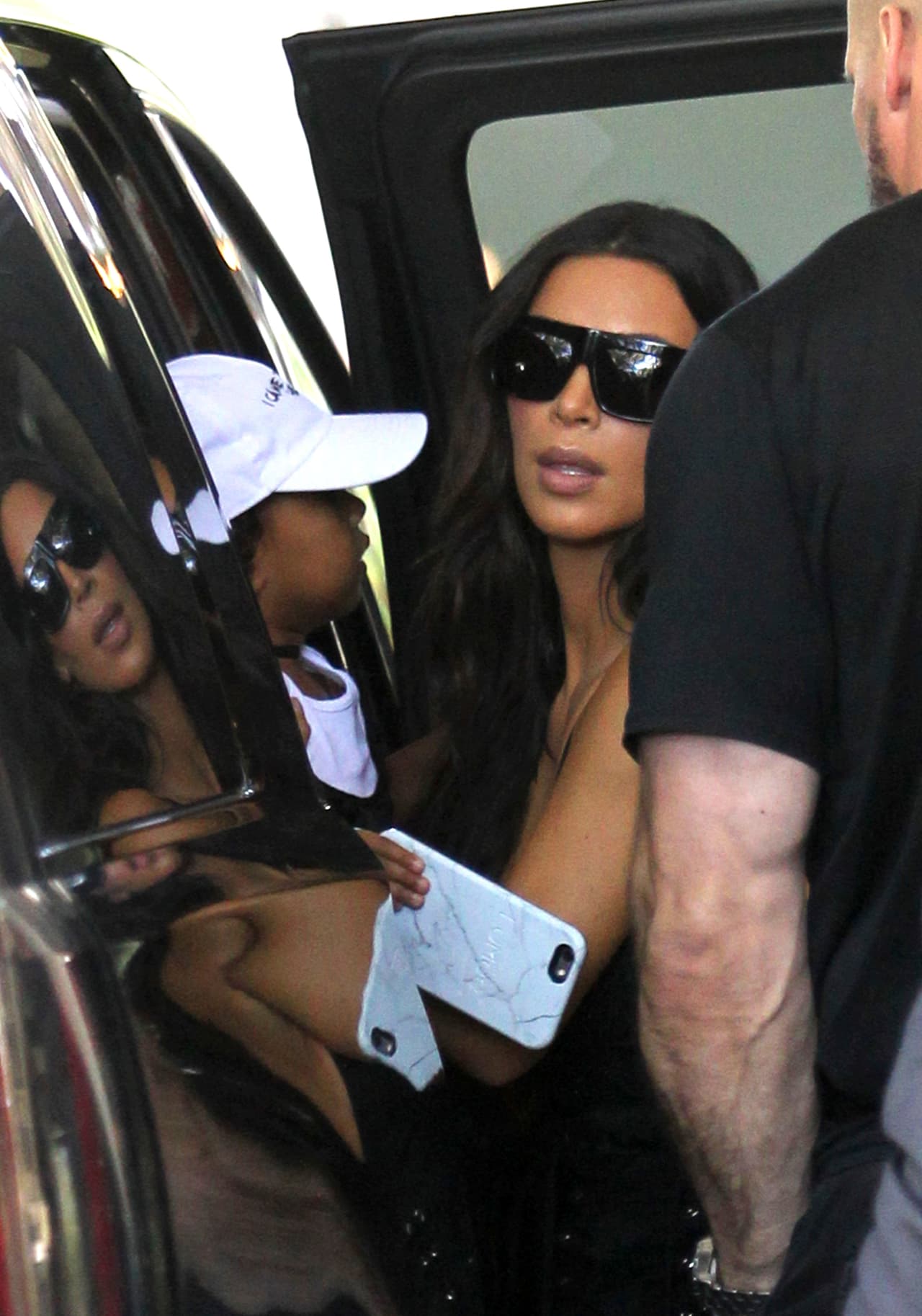 Kim y Nori tuvieron un día de chicas en Miami.