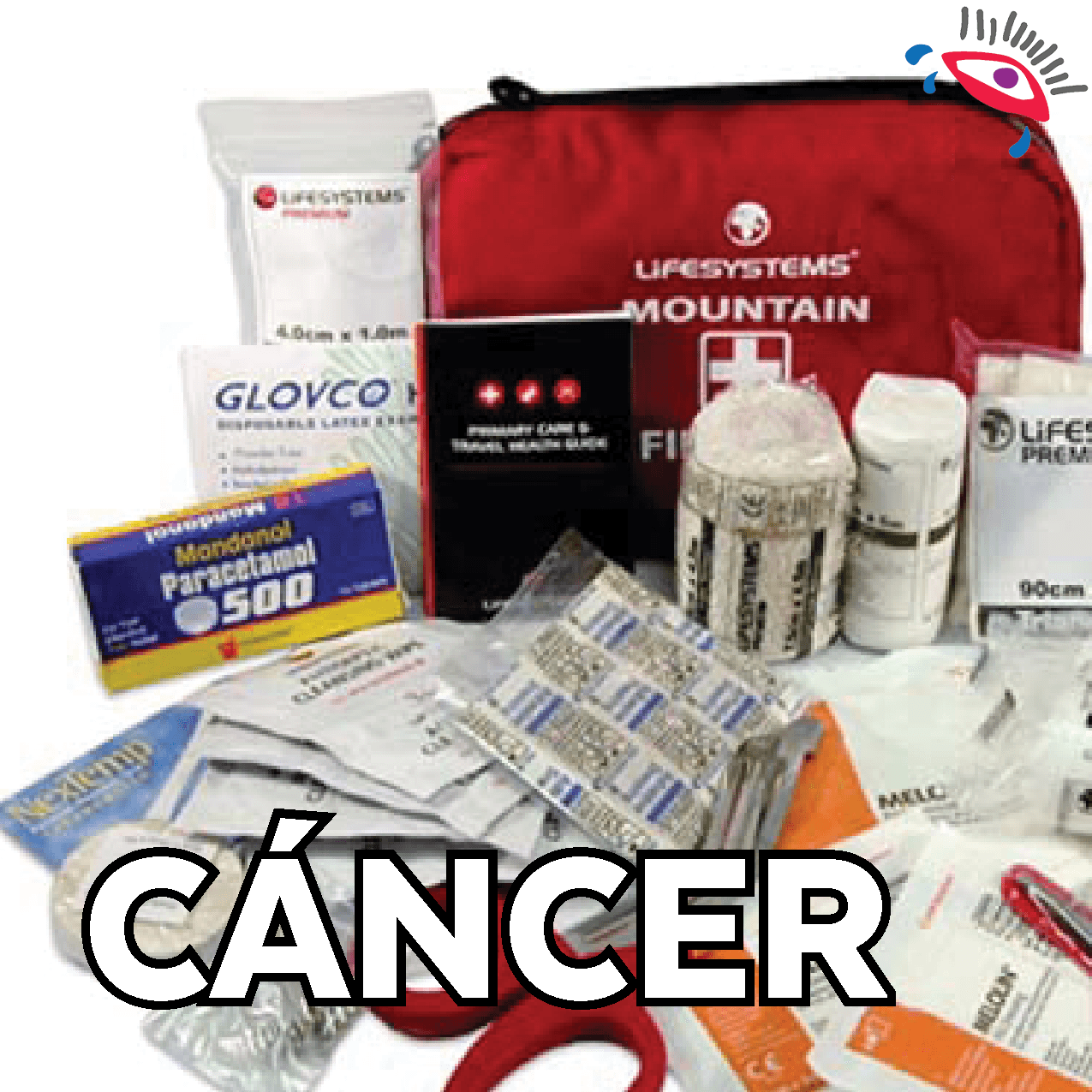 Un botiquín de emergencia, la última vez que tuviste un accidente fue caótico por no tener uno de éstos a la mano.