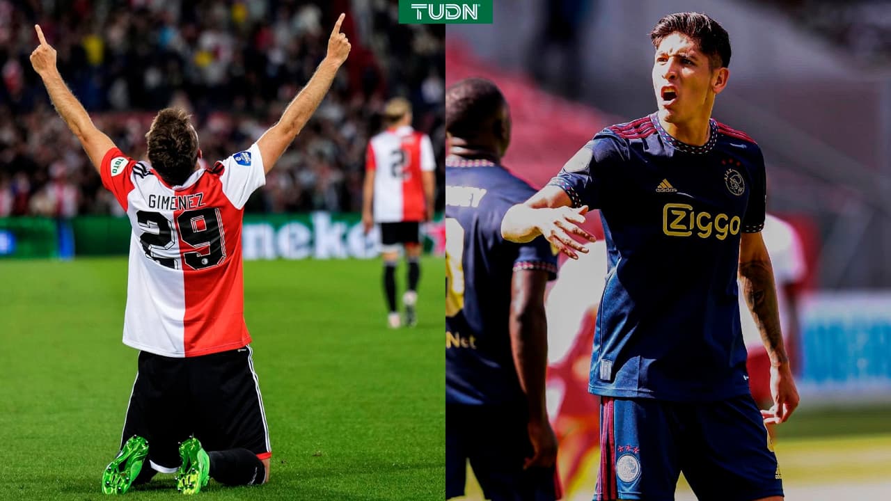 ¡Mexicanos deslumbran! Giménez y Álvarez, entre lo mejor de la Eredivisie 