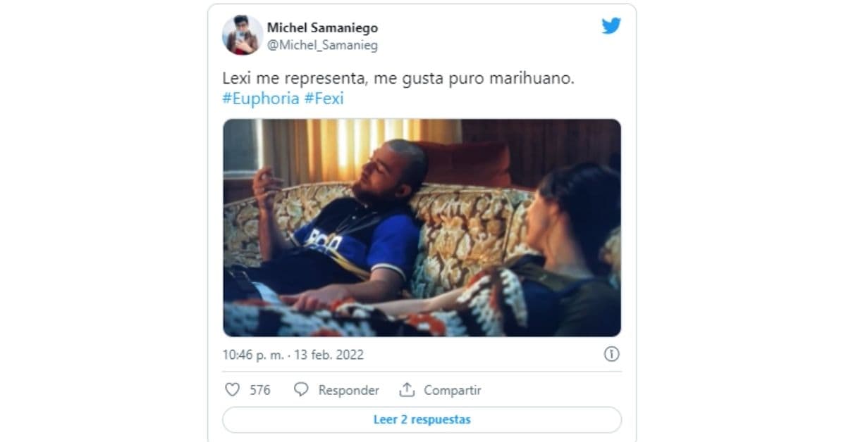 reacción de usuario por Fezco y Lexi