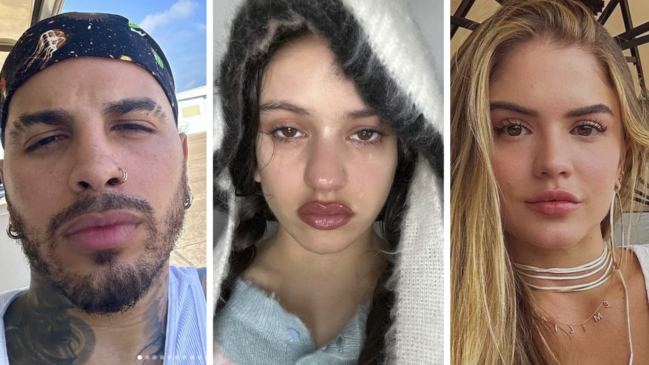 La polémica reacción de la modelo con quien supuestamente Rauw Alejandro le fue infiel a Rosalía