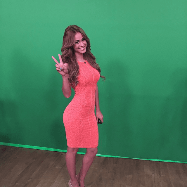 ¡Hoy nos visitó Yanet García en el weather! (7 de agosto)