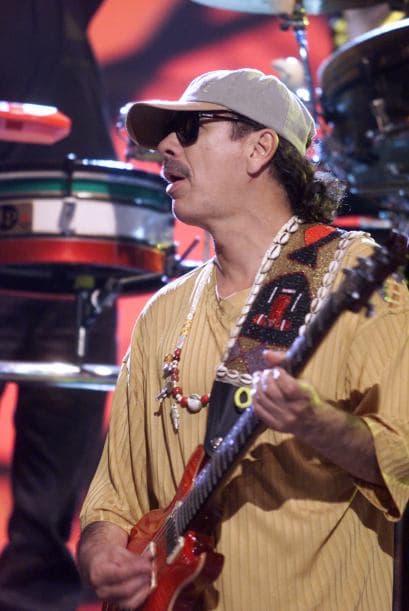 En la segunda entrega Carlos Santana hechizó a todos con el sonido de su guitarra.