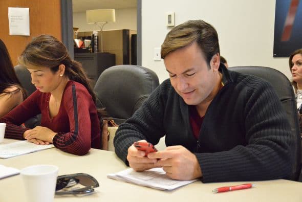 Javier Romero también siempre muy atento a los mensajes de sus seguidoras y seguidores en las redes sociales.