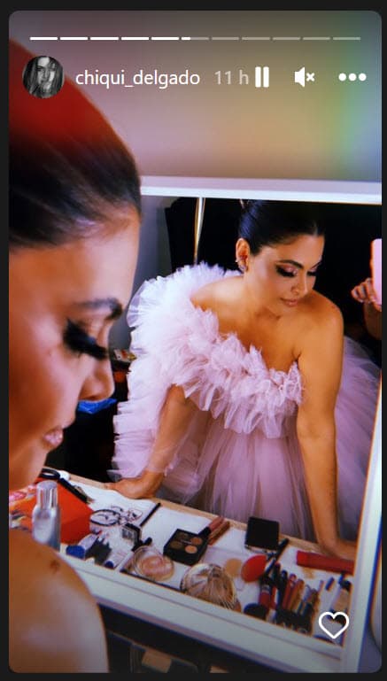 Chiqui Delgado deslumbró en el escenario del show con cambios de vestuario.
<br>